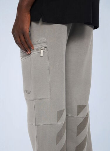 Off-White Laundry Diagonal Cargo Track Pants Black ofw0162069