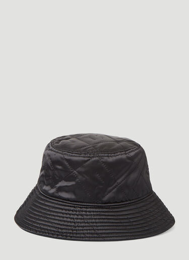 Acne Studios Logo Bucket Hat  Black acn0245027