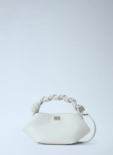 LN-CC® - GANNI: Bou Mini Handbag - White GANNI Bou Mini Handbag White gan0265054