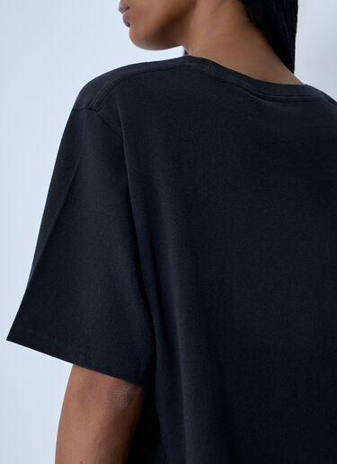 Logo Motif T-Shirt Chloé Logo Motif T-Shirt Grey chl0263042