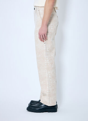 Jacquemus Le De-Nimes Fernando Cotton Pants Beige jac0160010