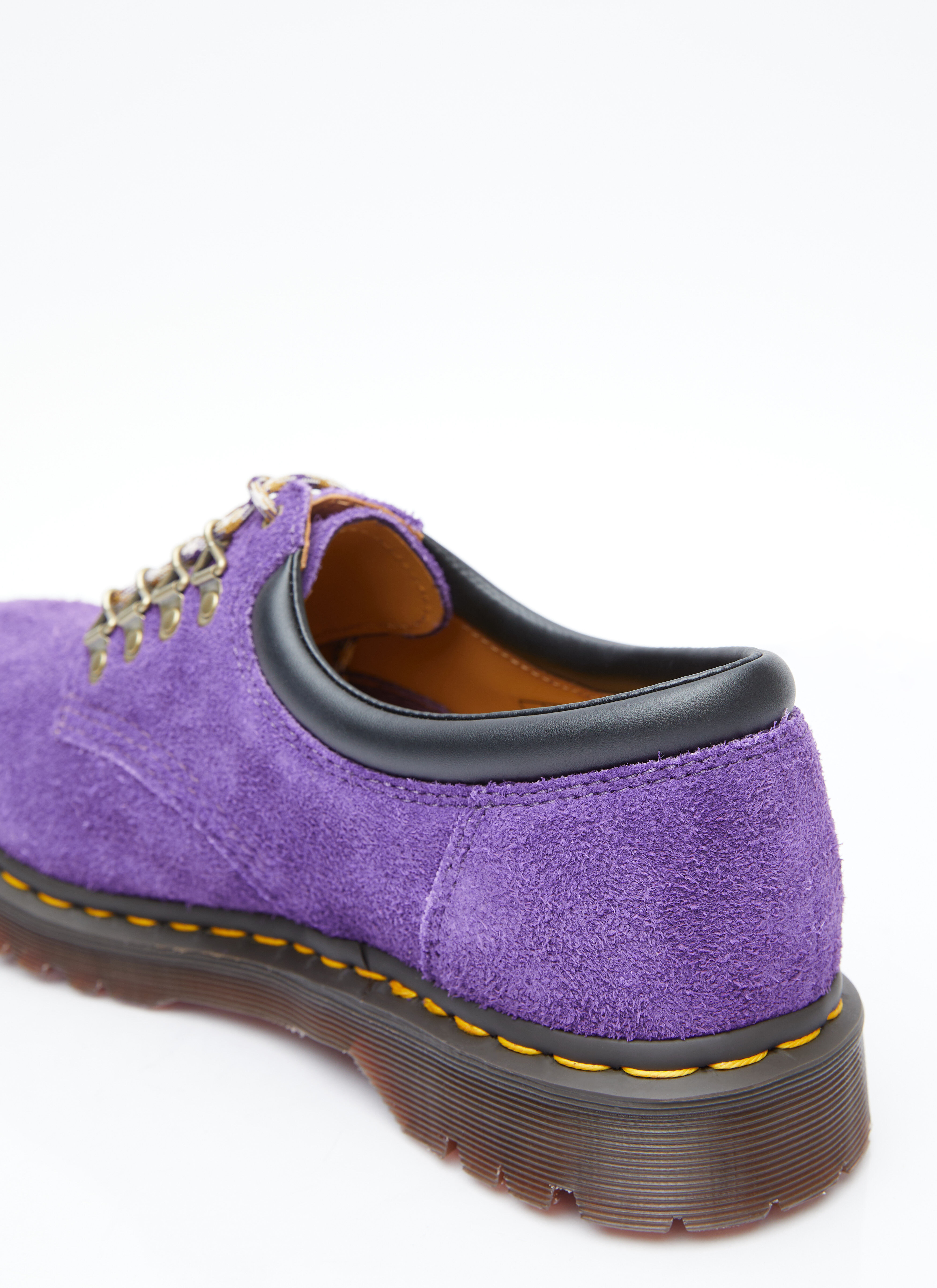 Dr. Martens 8053 Lace Up Suede Shoes in Purple LN CC