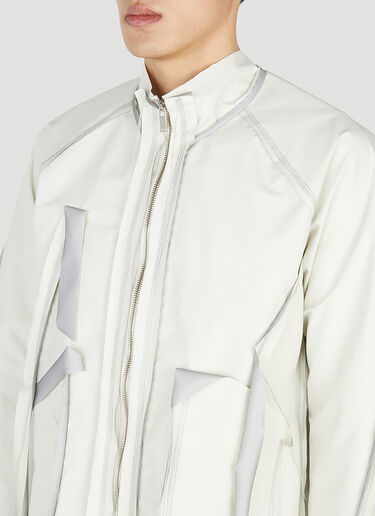 Cutting Short Jacket Sulvam Cutting Short Jacket White sul0152004