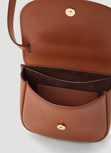 Saint Laurent Kaia Small Shoulder Bag Brown sla0243058