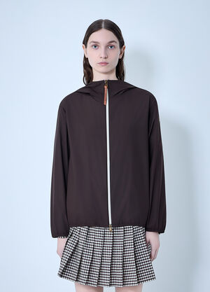 Moncler Fegeos Hooded Jacket Brown mon0264007