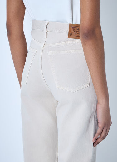 TOTEME Twisted Seam Jeans Grey tot0260013