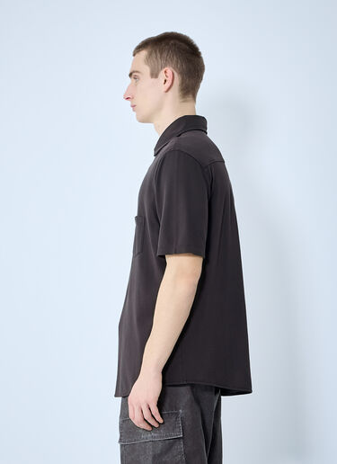 Our Legacy Analog Polo Shirt Black our0160003