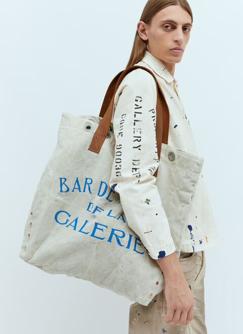 Acne Studios Tool Tote Bag Blue acn0353010