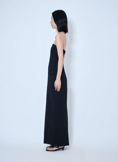 LN-CC® - Toteme: Strapless Pocket Dress - Black Toteme Strapless Pocket Dress Black tot0265066
