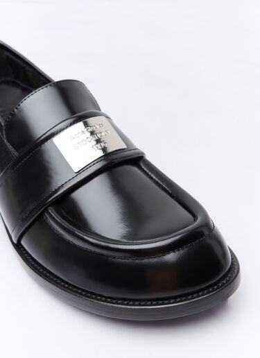 Acne Studios Leather Loafers Black acn0258017
