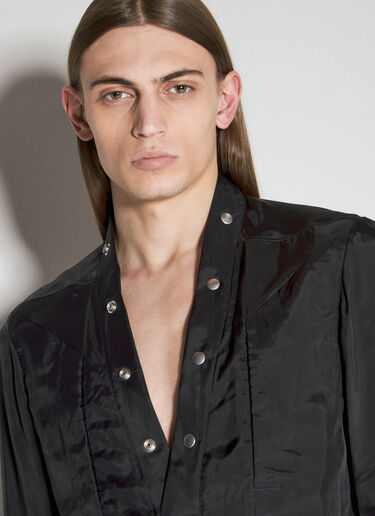 Rick Owens 래리 포그포켓 셔츠 블랙 ric0155002