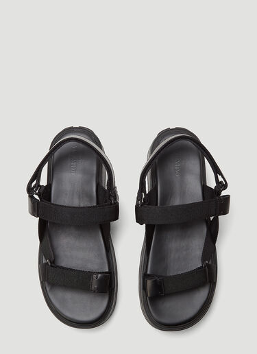 Valentino Garavani Uniqueform Sandals Black val0143028