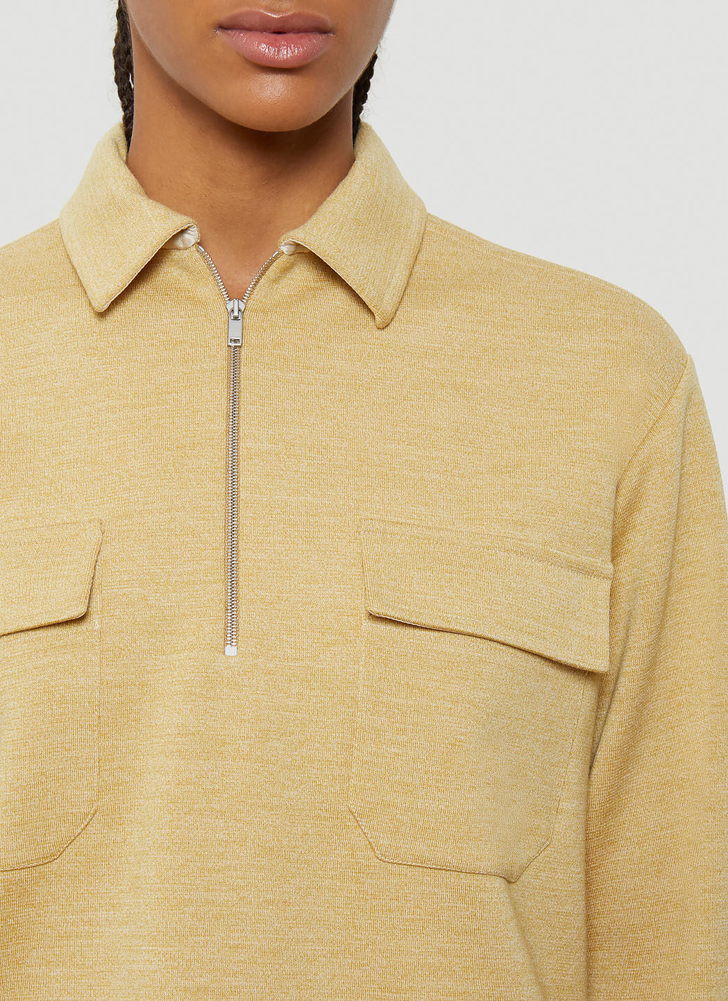 23SS JIL SANDER ジップシャツ Jil Sander Men's Gabardine Full-Zip Shirt Jacket | Neiman Marcus