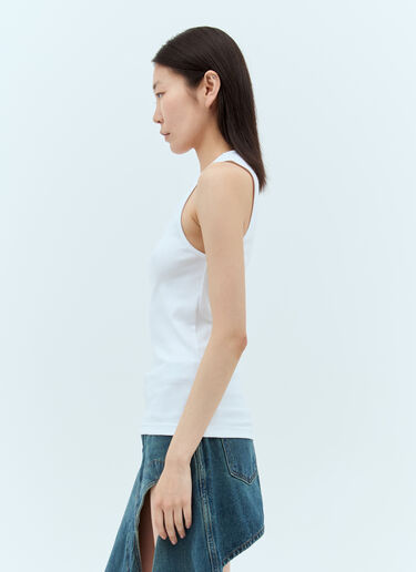 JW Anderson Anchor Embroidery Tank Top White jwa0257013