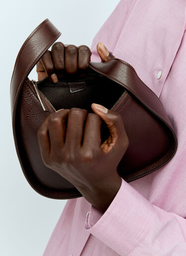 Half Moon Shoulder Bag The Row Half Moon Shoulder Bag Brown row0256045