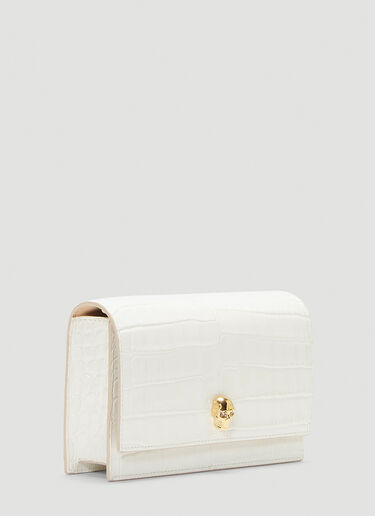 Skull Mini Shoulder Bag Alexander McQueen Skull Mini Shoulder Bag White amq0243027