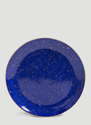 L'Objet Set-of-Four Lapis Dessert Plates Blue wps0639514