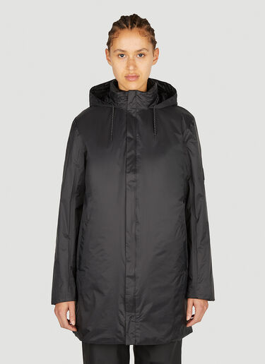 Rains 퓨즈 코트 블랙 rai0352011