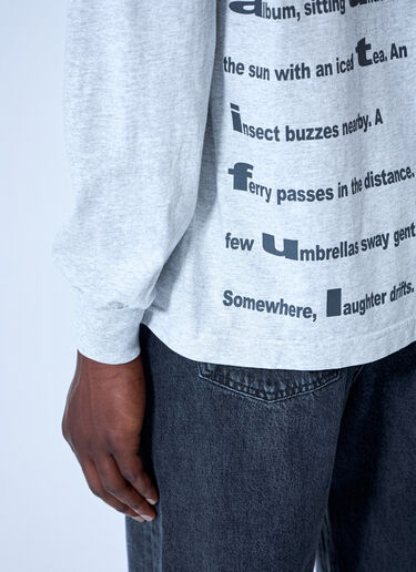 LN-CC® - b.Eautiful: Poem Sweatshirt - Grey b.Eautiful Poem Sweatshirt Grey bea0164020