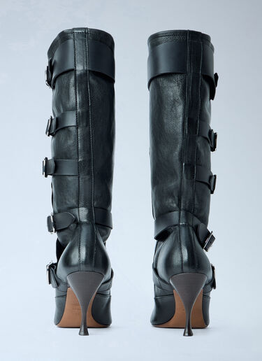 LN-CC® - Vivienne Westwood: Treasure Boots - Black Vivienne Westwood Treasure Boots Black vvw0265028