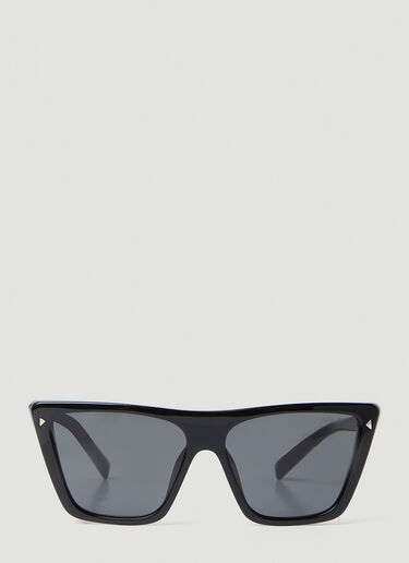 Prada Cat-Eye Sunglasses Black lpr0353010