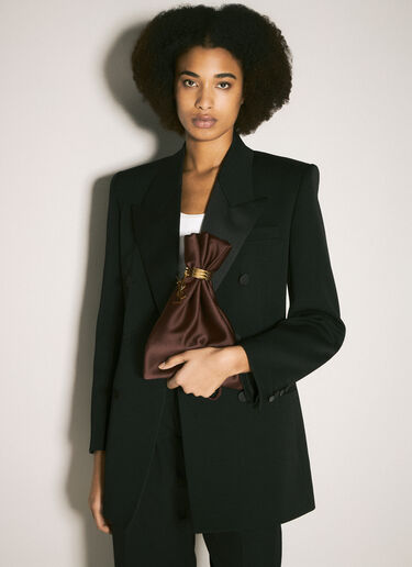 Saint Laurent 이브닝 파우치 버건디 sla0258040