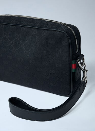 Small GG Canvas Pouch Gucci Small GG Canvas Pouch Black guc0161063