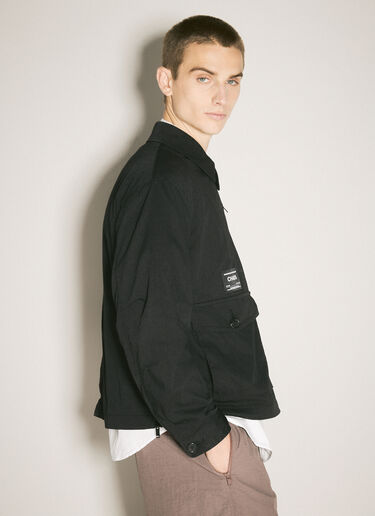 Undercover Twill Overshirt Black und0156004