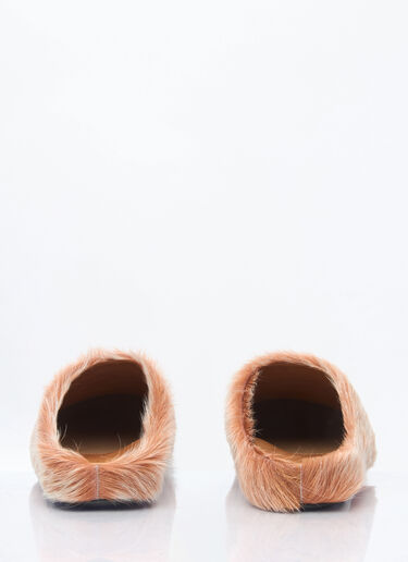 Marni Fussbett Sabot Mules Beige mni0259018