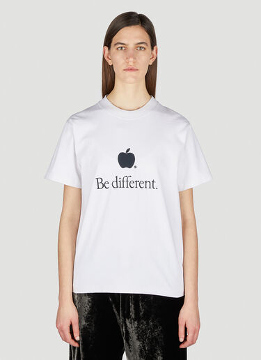 Balenciaga Be Different T-Shirt White bal0250020