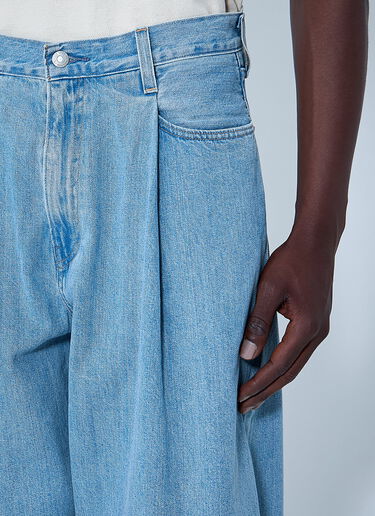 Levi's Wide-Leg Denim Trousers Blue lvs0164001