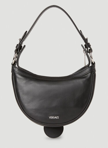 Repeat Small Hobo Bag Versace Repeat Small Hobo Bag Black vrs0252023