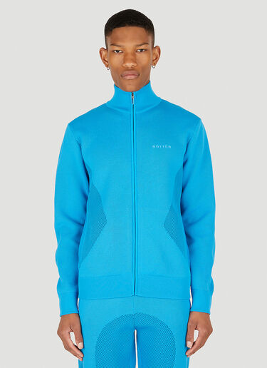 Botter Knitted Zip Sweatshirt Blue bot0348005