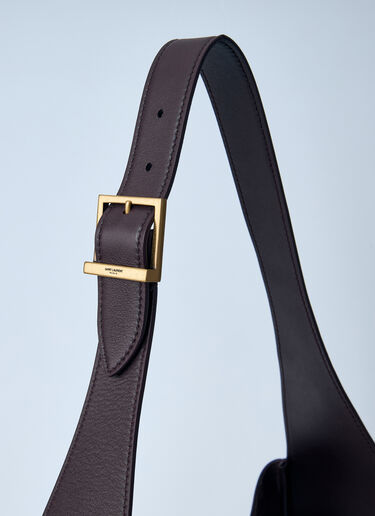 Saint Laurent Large Le 5 à 7 Shoulder Bag Burgundy sla0260008