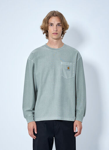 LN-CC® - Carhartt WIP: Loose Pocket T-Shirt - Green Carhartt WIP Loose Pocket T-Shirt Green wip0365001