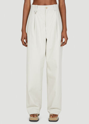 Eytys Scout Wide Leg Pants Light Grey eyt0352007