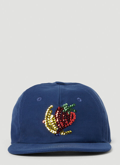 Dolce & Gabbana Denim Baseball Cap Pink dol0253030