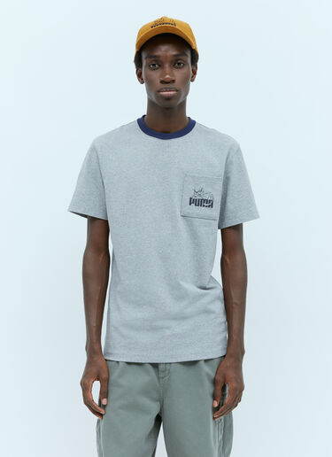 Puma x Noah ポケットTシャツ グレー pun0154005