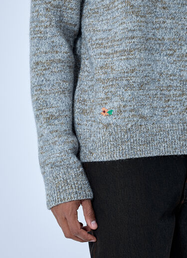 LN-CC® - Dries Van Noten: Maba Sweater - Light Grey Dries Van Noten Maba Sweater Light Grey dvn0165023