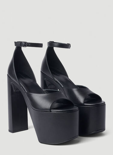 Balenciaga 캠든 플랫폼 힐 샌들 블랙 bal0252062