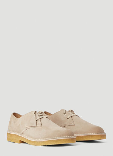 Clarks Desert Khan 221 Lace-Up Shoes Beige cla0144011