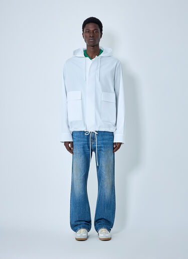 Lacoste Runway 连帽府绸夹克 白色 lac0164002