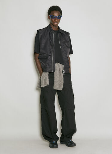 Han Kjøbenhavn Nylon Cargo Vest Black han0154004