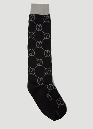 Gucci GG Techno Socks Black guc0250225