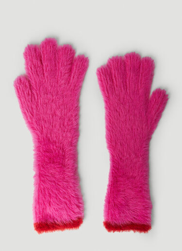 Jacquemus Les Gants Neve Gloves Pink jac0250062