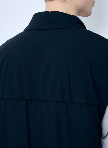 Dries Van Noten パッド入りガーバーベスト  ネイビー dvn0160012