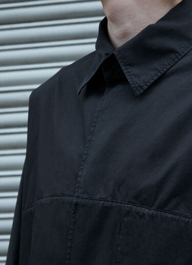 Massimo Osti Studio 徽标衬衫  黑色 mao0158044