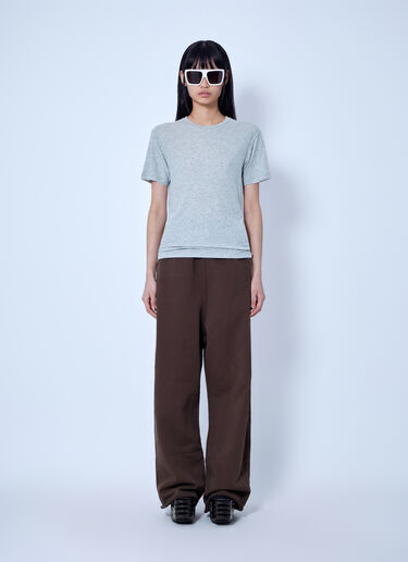 LN-CC® - Entire Studios: Cotton Jersey T-Shirt - Grey Entire Studios Cotton Jersey T-Shirt Grey ent0266017