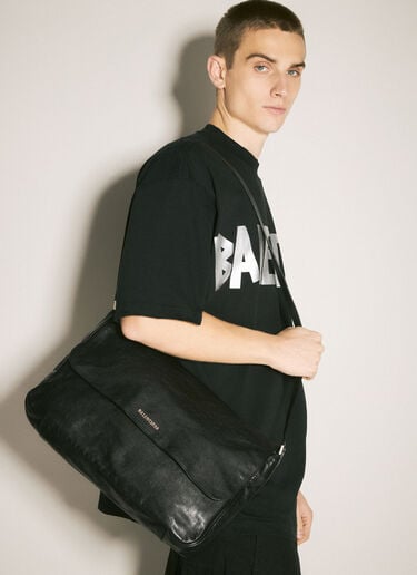 Balenciaga 그런지 미디엄 메신저 백 블랙 bal0158017