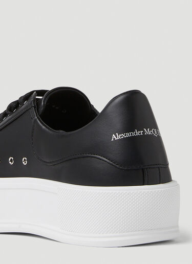 Alexander McQueen Deck Plimsoll Sneakers Black amq0149026